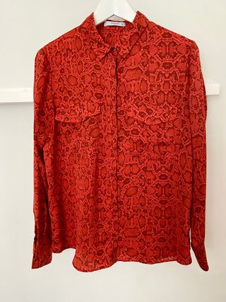 Blusa animal print serpiente