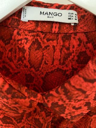 Blusa animal print serpiente