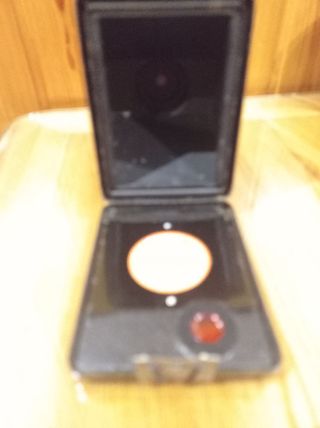 Cámara Kodak Brownie "C" frontal negro