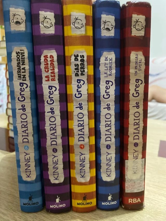 Libros diario de greg
