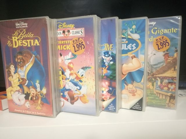 Vhs disney originales lote 25