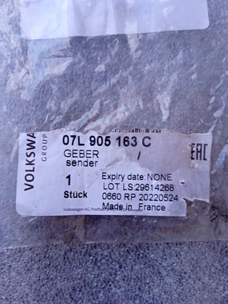 Sensor de Posición del Árbol de Levas VW Scirocco