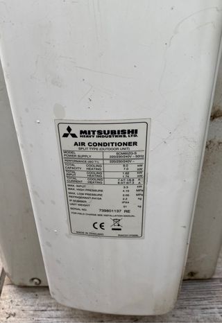 Máquina de aire acondicionado