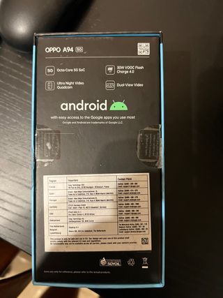 𝐎𝐩𝐩𝐨 𝐀𝟗𝟒 𝟓𝐆 – 𝟖/𝟏𝟐𝟖 𝐆𝐁 – 𝐍𝐮𝐞𝐯𝐨 𝐬𝐢𝐧 𝐮𝐬𝐚𝐫, 𝐋𝐢𝐛𝐫𝐞..