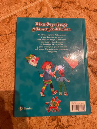 Libro kika superbruja y la magia del circo