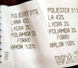 falda marrón chocolate, talla 40