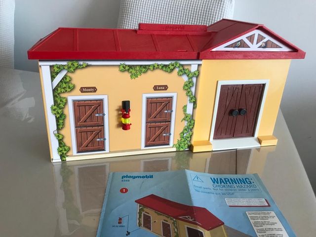 Establo de caballos playmobil
