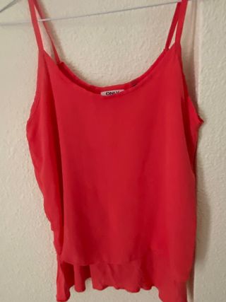 Tops rojo y azul talla XS