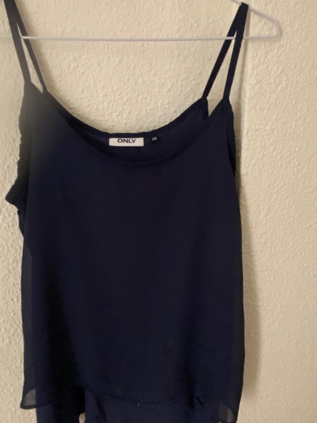 Tops rojo y azul talla XS