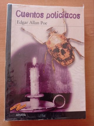 Libro de lectura " Cuentos policiacos"