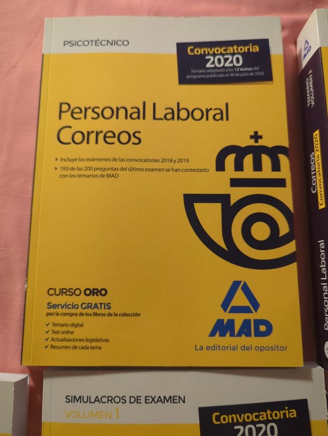 Temario Oposiciones Correos