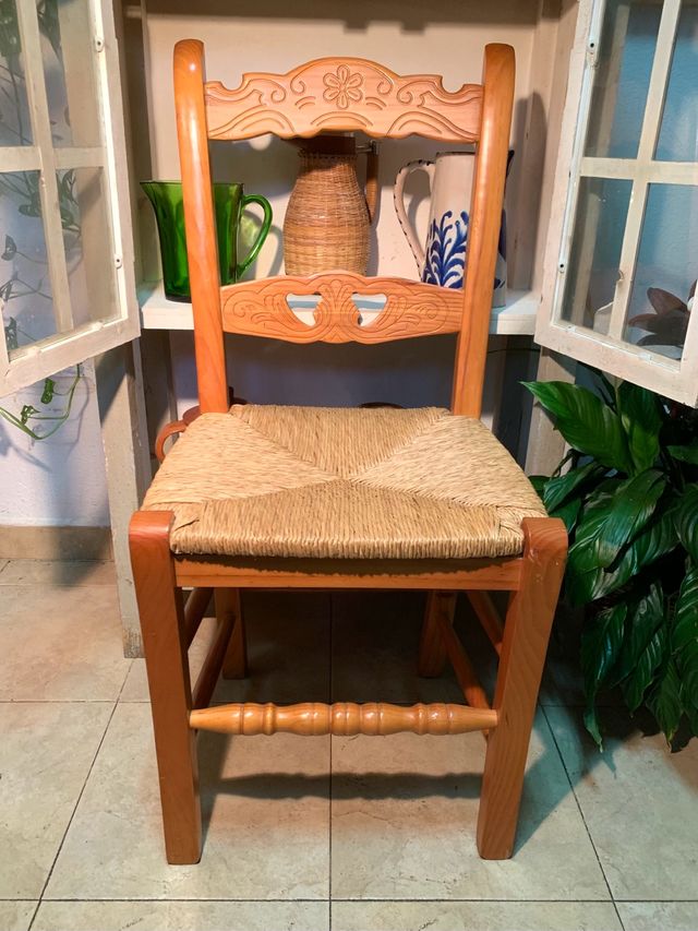 SILLA RÚSTICA DE ENEA