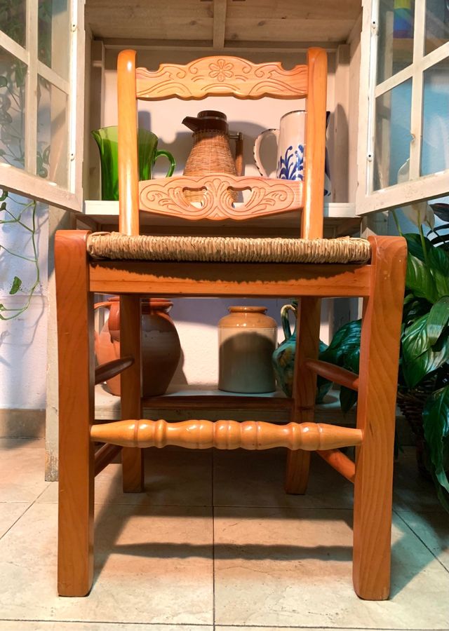 SILLA RÚSTICA DE ENEA