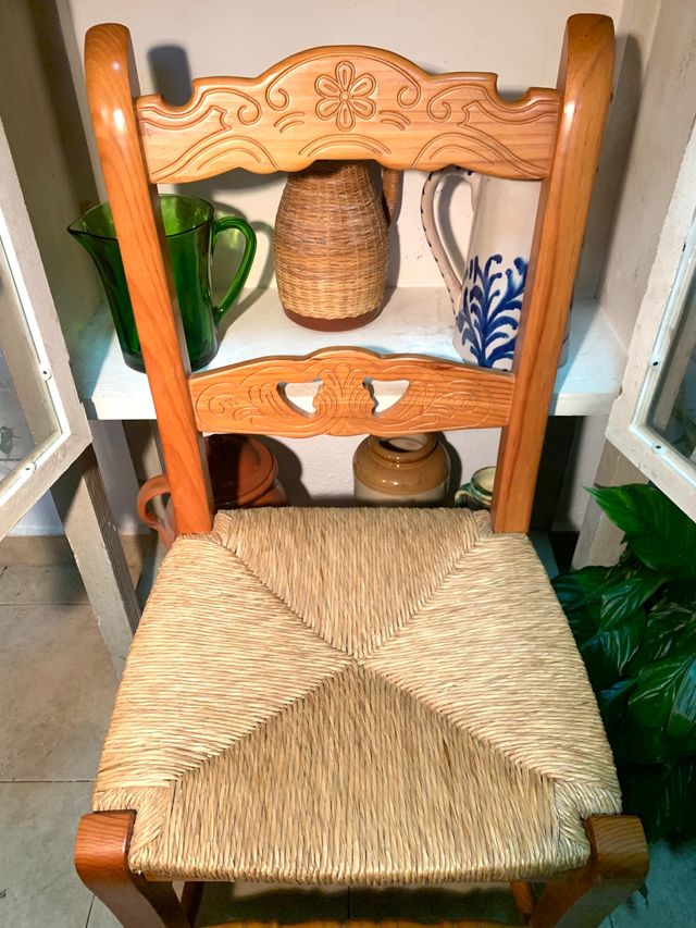 SILLA RÚSTICA DE ENEA