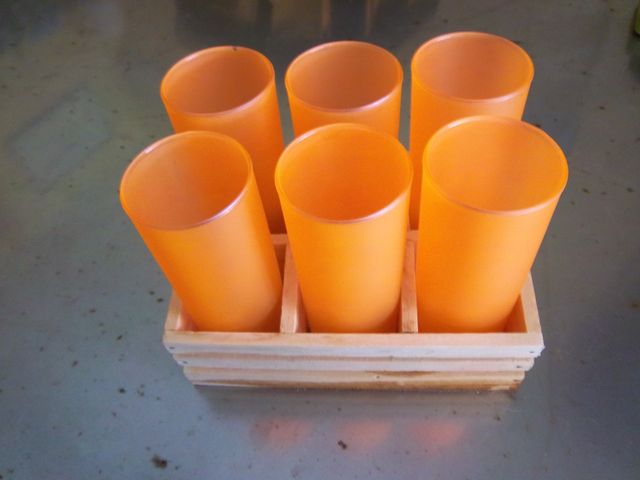 Juego de 6 vasos de tubo