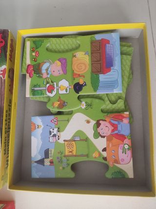 lote  7juegos educativos 2 años