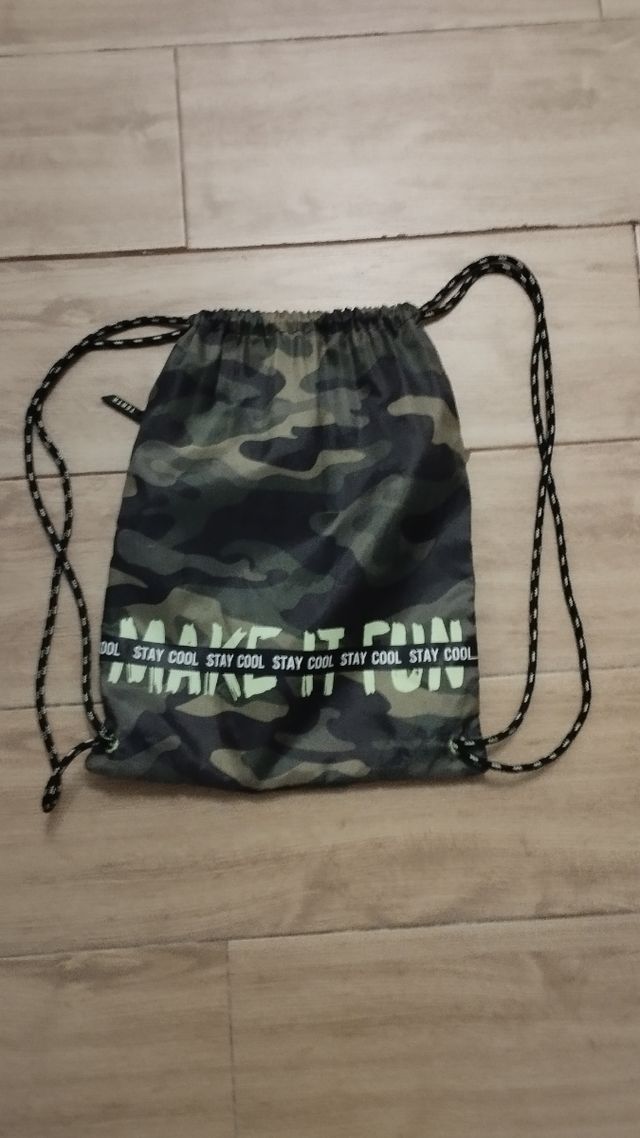 Mochila de camuflaje de cuerdas