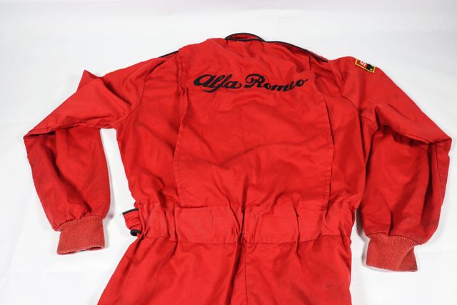 Fato/Macaco Vintage/Retro Alfa Romeo Anos 90 Rally