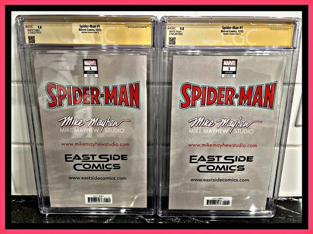 Espectacular!!!! 2 comics Spider-man Firmados