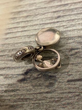 Charm de plata de Jack pesadilla antes de navidad