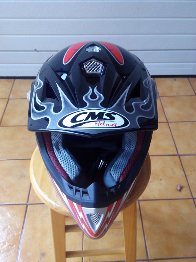 CASCO CMS XR-7 MUTANT ROJO + Gafas MX-FORCE