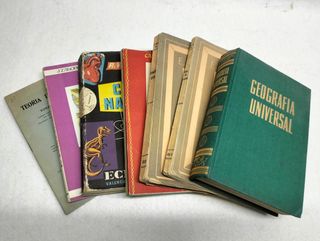 Antiguos libros escolares 