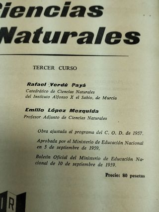 Antiguos libros escolares 
