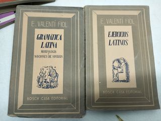 Antiguos libros escolares 