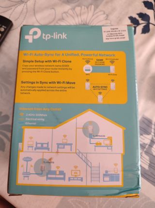 Repetidor wi-fi y fibra