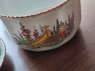 Porcelana Inglesa Phoenix China 3 platos y Cuenco