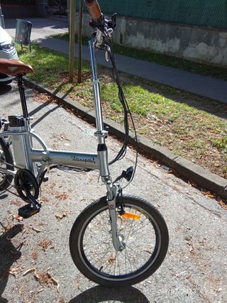 Bicicleta plegable electrica