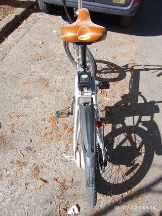 Bicicleta plegable electrica