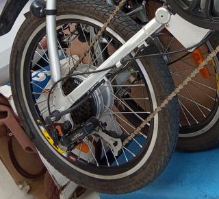 Bicicleta plegable electrica