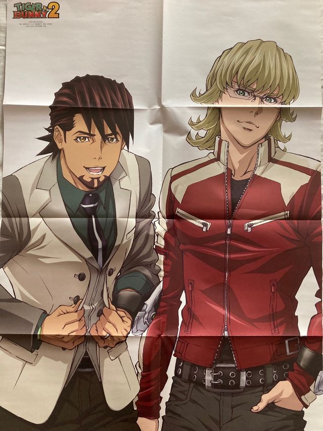Póster Sasaki y Miyano / Tiger and Bunny 2