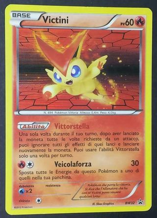 Carta Pokémon Victini (IT)