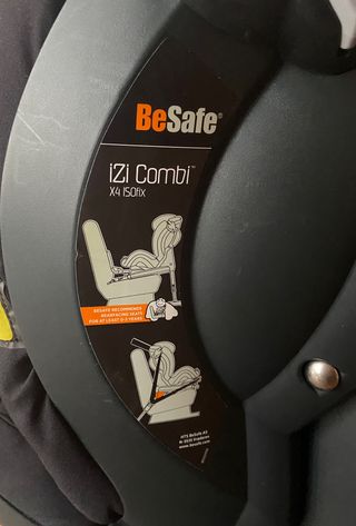 Sillita coche grupo 0-1 BeSafe Izi Combi X4 ISOfix