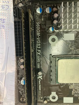 Placa Base + CPU + RAM