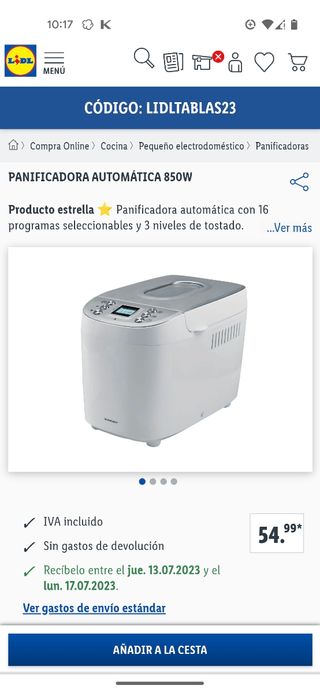 Práctica Panificadora SilverCrest como nueva!