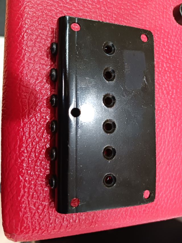 Puente guitarra electrica hardtail