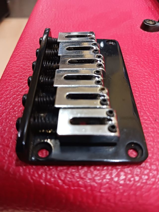 Puente guitarra electrica hardtail