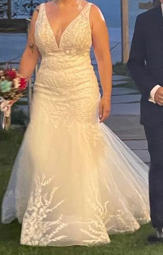Vestido Novia Rosa Clara 