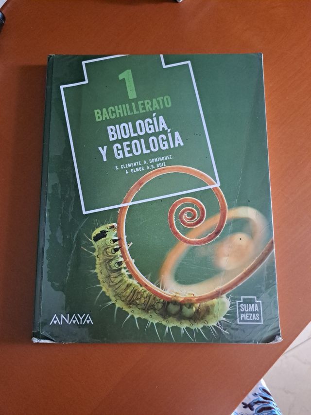Biología y Geología. 1 Bachillerato.Anaya