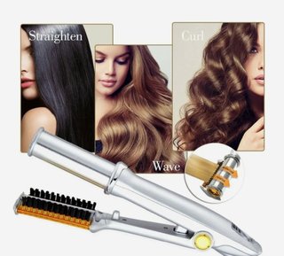 Rizador de Pelo, Alisador ondulador de cabello
