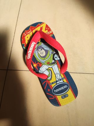 Chanclas Havaianas como nuevas. Toy Story
