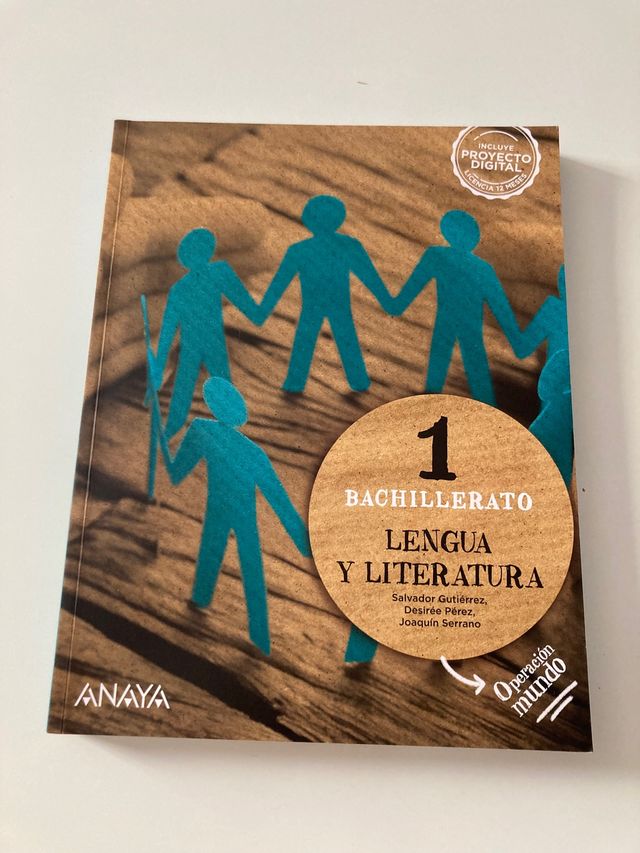 Anaya 1 bto Lengua y Literatura Operación mundo 