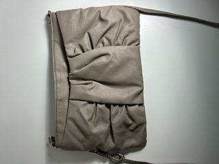 Bolso de poli piel al hombro de Blanco Accessories