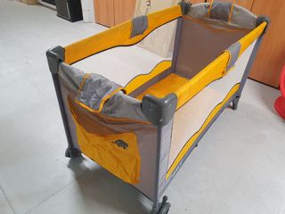 Cuna de viaje y parque infantil 2 alturas