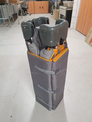 Cuna de viaje y parque infantil 2 alturas