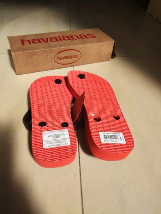 Chanclas. Estrenar. Havaianas. Los Increíbles.