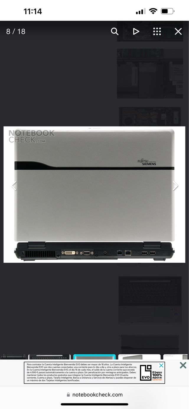 piezas fujitsu siemens pi2530 pídeme la pieza